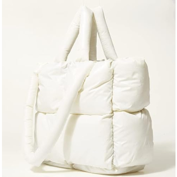 Chic Puffer Shoulder Bag Mini Hobo Bag for Women 2024