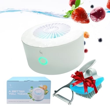 JNJ Homes Fruit and Vegetable Washing Machine, Fruit Cleaner Device, Fruit Purifier Clean Fresh Prod...