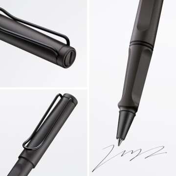Lamy Safari Charcoal Rollerball Pen - Charcoal - Model 317