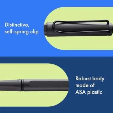 Lamy Safari Charcoal Rollerball Pen - Charcoal - Model 317