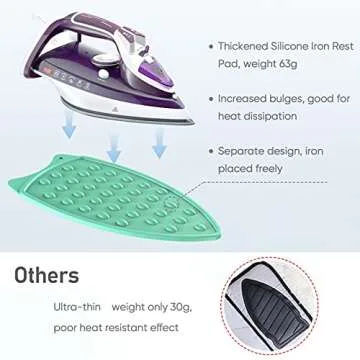 WL-YBOPRO Portable Ironing Mat for Effortless Ironing