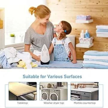 WL-YBOPRO Portable Ironing Mat for Effortless Ironing