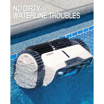 WYBOT Cordless Robotic Pool Cleaner for In-Ground Pools