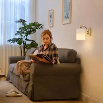 Stylish Rechargeable Wall Sconces with Remote Control