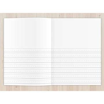 Yellow Unicorn Pastel Primary Story Journal Composition Book: Grade Level K-2 Draw and Write, Dotted Midline Creative Picture Notebook Early Childhood to Kindergarten (Fantasy Magical Creatures)