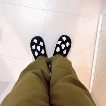 Pumpkin Slippers Halloween Slippers for Women Men House Shoes Spooky Slides Soft Warm Plush Couple Shoes PINK-39-40