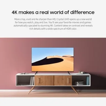 Samsung 65" Crystal UHD 4K Smart TV with Dolby Plus