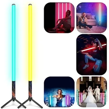LUXCEO RGB Tube Light Bar for DJs & Photography Lighting
