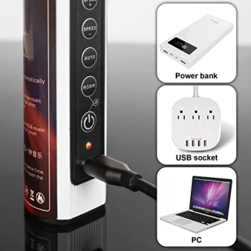 LUXCEO RGB Tube Light Bar for DJs & Photography Lighting