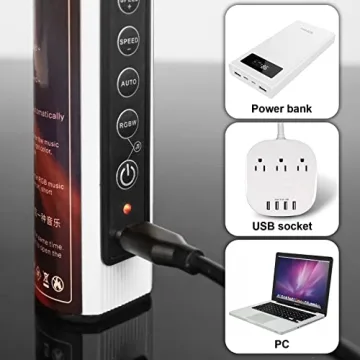 LUXCEO RGB Tube Light Bar for DJs & Photography Lighting