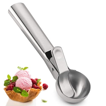 D Ice Cream Scoop - Effortless Ice Cream Serving and Versatile Kitchen Tool