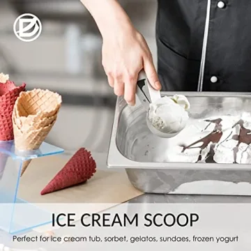 D Ice Cream Scoop - Effortless Ice Cream Serving and More