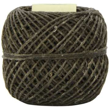 Bee Line Hemp Wick 200 FT Spool Regular Gauge for Eco-friendly Lighting