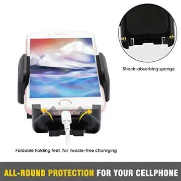 OTEMIK Car Mount: Universal Phone Holder for Safe Driving