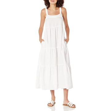 The Drop Women's Britt Tiered Maxi Tent Dress for Summer