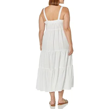 The Drop Women's Britt Tiered Maxi Tent Dress for Summer