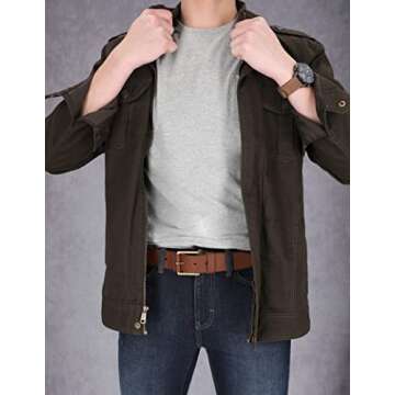 Timberland Men's Big & Tall 40mm Pull Up Leather Belt, Brown, 56