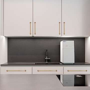 BUKOBYHE 10 Pack 7.5Inch Kitchen Cabinet Handles Champagne Copper Cabinet Zinc Alloy Pulls Gold Drawer Pulls Kitchen Hardware Zinc Alloy Kitchen Handles for Cabinets Cupboard Handles Drawer Handles