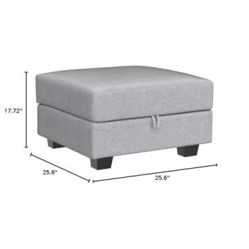 HONBAY Modular Sofa Ottoman Module - Customizable Comfort