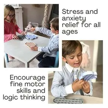 AGERFALK (3 Pack) Cute Pop it´s Fidgets for Girls 10-12, Elephant, Mickey, Koala, Valentines Pop it, Anxiety and Stress Relief Poppit