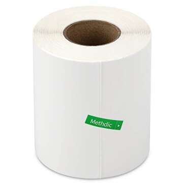 Methdic 4x6 Direct Thermal Shipping Labels for UPS USPS 250 Labels(2 rolls)