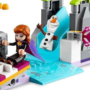 LEGO Disney Frozen II Anna’s Canoe Expedition 41165 Frozen Adventure Building Kit (108 Pieces)