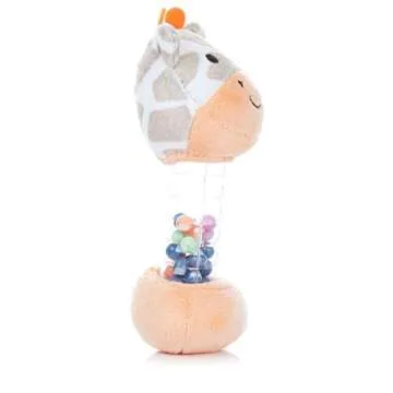 KIDS PREFERRED Carter’s Rain Stick Rattle Baby Toy, 6 Inches, Giraffe