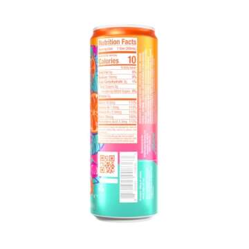 Alani Nu ORANGE KISSSugar Free Low Calorie Energy Drinks | 200mg Caffeine | Biotin B Vitamins | Zero...