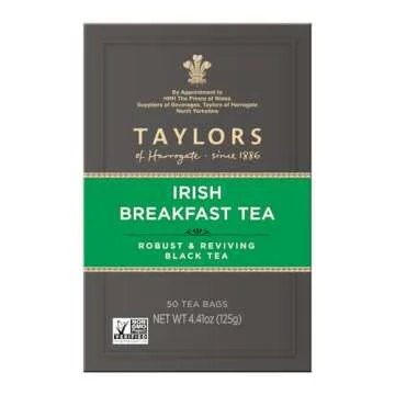 Taylors of Harrogate Irish Breakfast Tea Bags - Bold Flavor