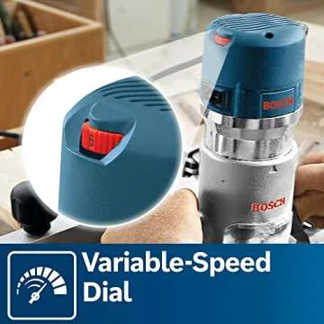 Bosch 1617EVSPK Powerful 12 Amp Wood Router Combo Kit