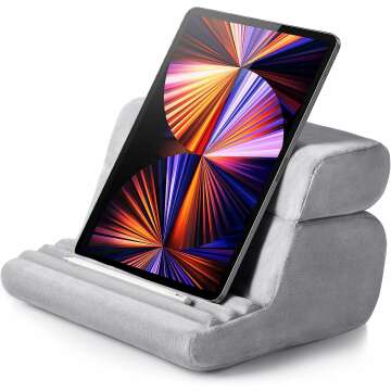 Tablet Pillow Stand - Adjustable Holder for Comfort