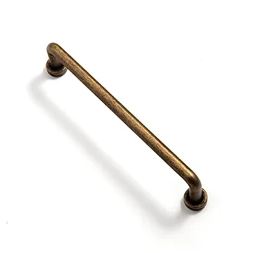 Goo-Ki 6 Pack of Antique Brass Cabinet Bar Pulls for Home Improvement