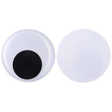 Giant Wiggle Eyes for DIY Crafts - 8 Pack