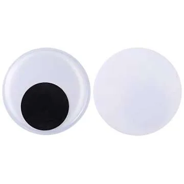 Giant Wiggle Eyes for DIY Crafts - 8 Pack