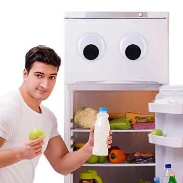 Giant Wiggle Eyes for DIY Crafts - 8 Pack