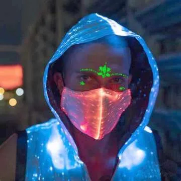 Meredmore Noctilucent Face Gems - Glow in the Dark Body Jewelry