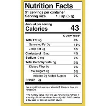 Amber & Gold - Authentic Ghee - Keto, Paleo & Gluten Free Friendly Food - Great for Healthy Snacks, Toast, Crackers, Pasta, Coffee Creamer & Cooking - 16oz