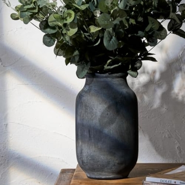 Rustic Farmhouse Ceramic Vase for Stylish Home Decor