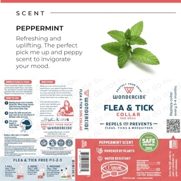 Wondercide Dog Collar Flea Tick Mosquito Repellent