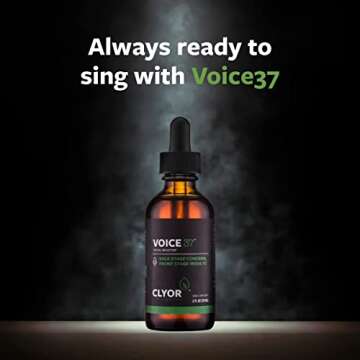 Voice37 - Singers Voice Remedy - All Natural Herbal Vocal Booster Formula to Lubricate Soothe and Re...