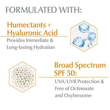 Eucerin Sun Advanced Hydration SPF 50 Sunscreen Lotion, 5 Fl Oz Tube