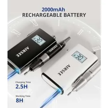 Airsee Electric Nail Drill for Effortless Nail Care