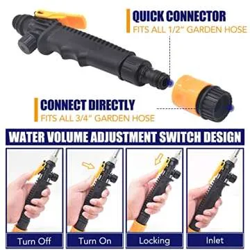 Durable RV Water Heater Tank Rinser for Efficient Cleaning