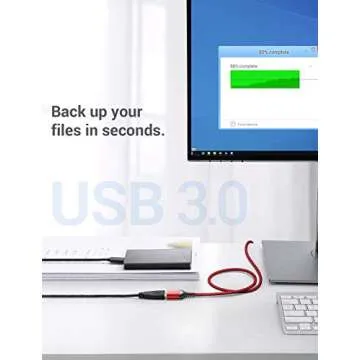 AINOPE USB Extension Cable,USB Extender,USB 3.0 Extension Cable, Male to Female Cord High Data Transfer Compatible with Webcam,USB Keyboard,Flash Drive,Hard Drive,Printer,10FT,Red