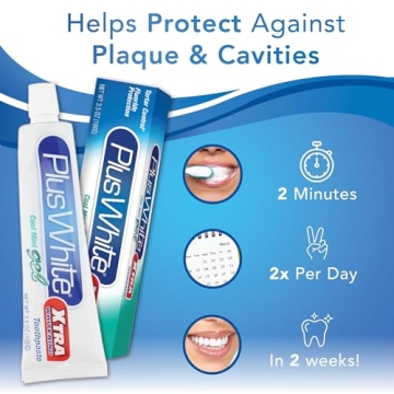 Plus White Xtra Whitening Toothpaste for Tough Stains