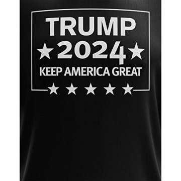 Trump 2024 - Keep America Great Men's T-Shirt - Black