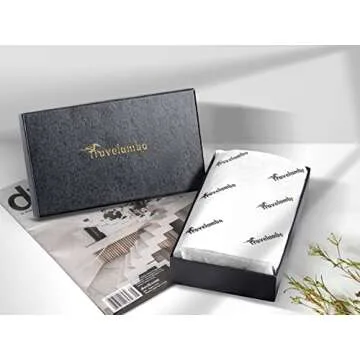 Travelambo Luxury Waxed Leather Clutch Wallet for Women