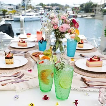 Stylish Bellaforte Tritan Tumblers - Unbreakable Drinkware Set