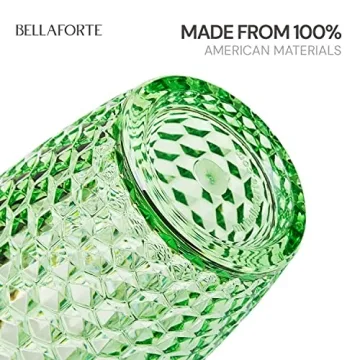 Stylish Bellaforte Tritan Tumblers - Unbreakable Drinkware Set