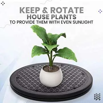 Lazy Susan Turntable Organizer for Home and Office